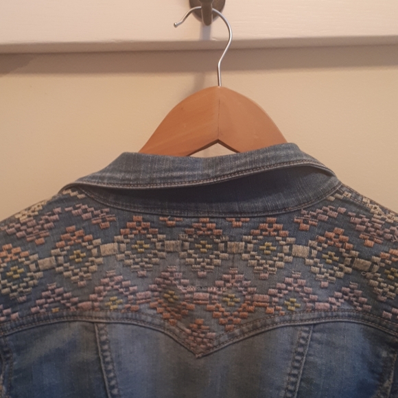 Tie dye jean jacket - Picture 4 of 4